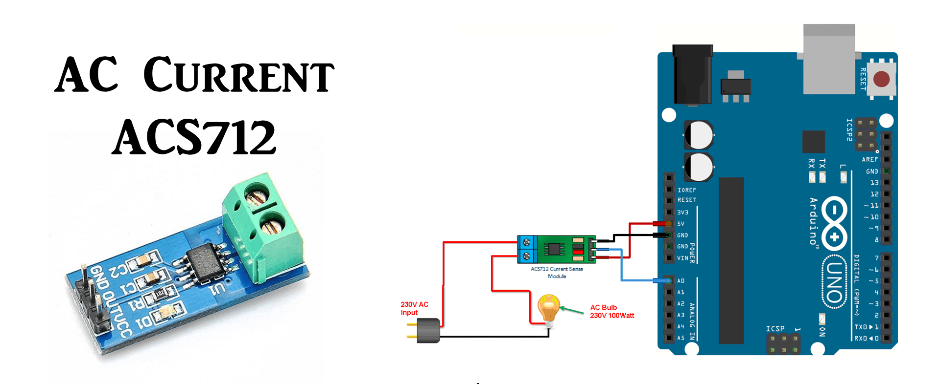 Arduino – ACS712 AC Current Measurement without Error | Kraj