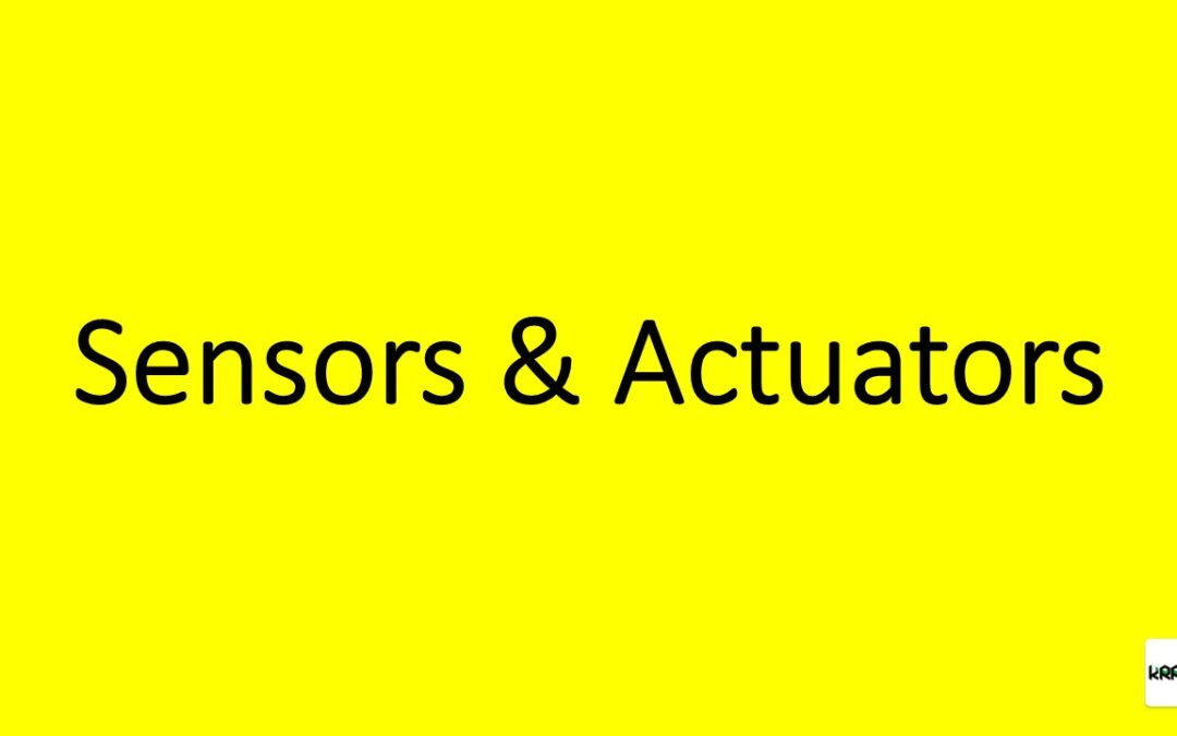 Sensors and Actuators