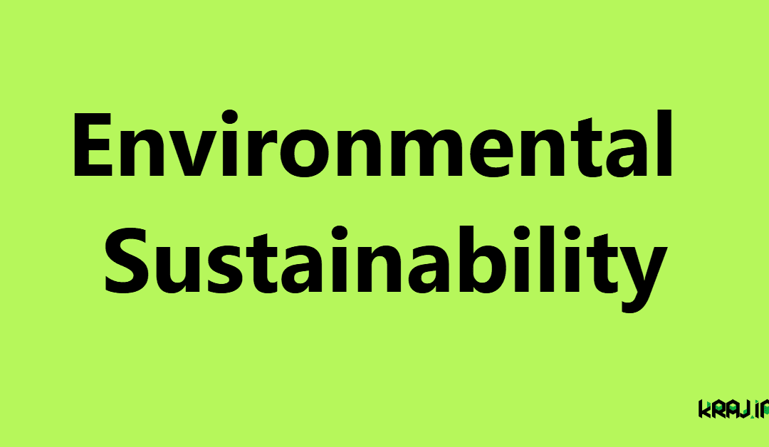 Environmental Sustainability