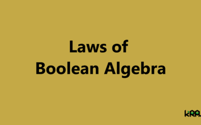 Laws of Boolean Algebra